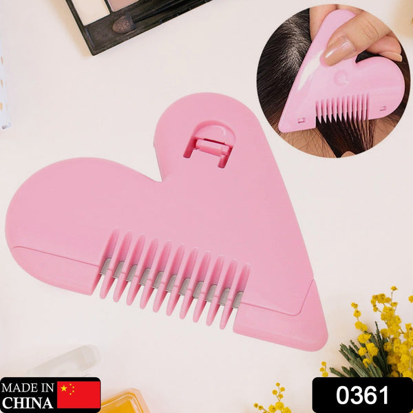 Heart Shape Baby Hair Scissors - Lightweight Stainless Steel Thinning Shears for Girls, Hair accessories - Goyaldeal.com