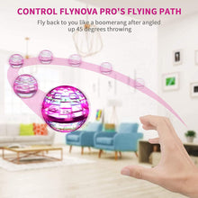 Flying Ball Toys, USB Rechargeable Built-in RGB Lights 360°Rotating Magic Controller - Goyaldeal.com