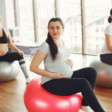Anti Burst 65 cm Exercise Ball with Inflation Pump, Non-Slip Gym Ball, for Yoga, Pilates, Core Training Exercises at Home and Gym- Suitable for Men and Women - Goyaldeal.com