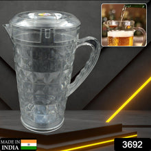 Mocktail Pet Jug  Plastic Jug With lid, Drinking Beverage Jag, Transparent Tableware  Reusable BPA Free, Plastic Water jug for Home use, Perfect for Home, Restaurants - Goyaldeal.com