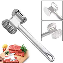 Double Sided Beef Steak Mallet (Aluminum): Meat Tenderizer Hammer - Goyaldeal.com