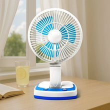 PORTABLE LED LIGHT WITH MINI FAN- YJ 5570 (Battery Not Include) - Goyaldeal.com