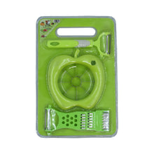 Plastic Chopping Board with Knife Set and Scissor And Wine Stainless Steel And Plastic Kitchen item Multipurpose cutting vegetables - Goyaldeal.com