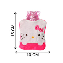 Pink Hello Kitty Small Hot Water Bag with Cover for Pain Relief - Goyaldeal.com