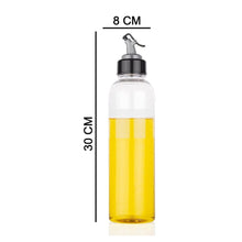 1ltr Plastic Oil Dispenser With Lid - Clear, Drip Free Spout, Controlled Use. - Goyaldeal.com