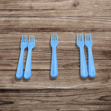 Reusable Premium Heavy Weight Plastic Forks, Party Supplies, One Size, plastic 5pc Serving Fork Set for kitchen, Travel, Home (5pc) - Goyaldeal.com