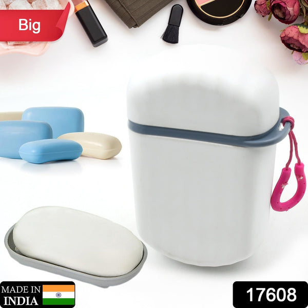 Stylish & Leak-Proof Travel Soap Box – Secure Seal for Home, Bathroom, Hiking & Camping ,Sabudani (1 Pc) - Goyaldeal.com