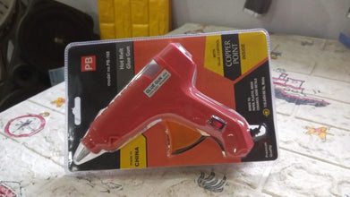 Professional 60 Watt Hot Melt Glue Gun with 5 Glue Sticks & On/Off Switch - Goyaldeal.com