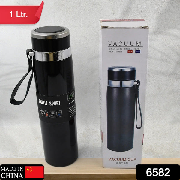 Double Stainless Steel Wall Flask Vacuum Insulated Water Bottle - Goyaldeal.com