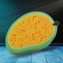 Multipurpose Mango Dish Sponge: Cleans Kitchen & Bath (Soft & Durable, 1 Pc) - Goyaldeal.com