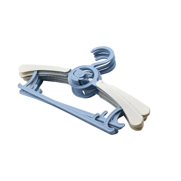Large Adjustable Plastic Dress Hangers – Space-Saving & Lightweight (5 Pc) - Goyaldeal.com