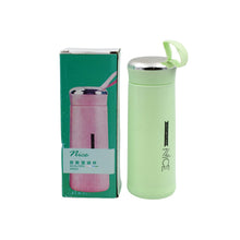 outdoor sport water bottle 400ml leak proof BPA-free for travel cold and hot water glass water bottle with daily water intake for gym and children (MOQ :-50 pc) - Goyaldeal.com