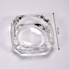 Glass Brunswick Crystal Quality Cigar Cigarette Ashtray Round Tabletop for Home Office Indoor Outdoor Home Decor - Goyaldeal.com