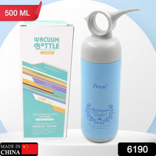 Stainless Steel Water Bottle With Handle Easy to Carry, Fridge Water Bottle, Leak Proof, Rust Proof, Hot & Cold Drinks, Gym Sipper BPA Free Food Grade Quality, Steel fridge Bottle For office/Gym/School (Approx 500 ML) - Goyaldeal.com