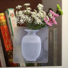 Wall Hanging Silicone Flower Pot Sticker Plant Rack for Decoration  (MultiColour) - Goyaldeal.com