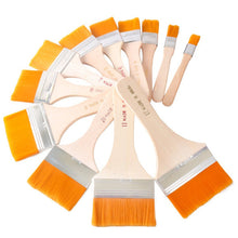 Artistic Flat Painting Brush - Set of 12 - Goyaldeal.com
