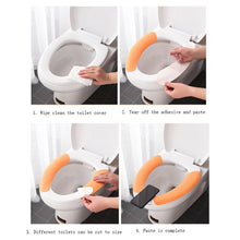 Toilet Seat Cover, Toilet Seat Cushion Soft and Warm Washable Toilet seat Cover Sheets Comfortable - Goyaldeal.com