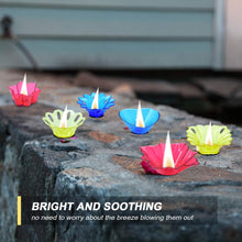 Plastic Candle Cup with Multi Shape Diwali Diya Cup (Multicolor) (12 Pcs Set) - Goyaldeal.com