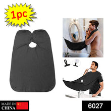 Black Beard Apron Hair Clippings Catcher Grooming Bib - Goyaldeal.com