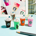 2In1 3D Cute Coffee Or Ice cream Shape sharpner Like Rotary Manual Pencil Sharpener for Kids  Ice Cream Style Office School Supplies, Back to School Gift for Students,Kids Educational Stationary kit, B'Day Return Gift (1 Pc) - Goyaldeal.com