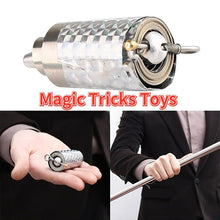 Magic Toy Metal High Elasticity Steel Silver Appearing Cane Magic Toy Magic Steel - Goyaldeal.com