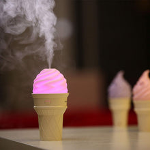 Ice Cream Design LED Humidifier for Freshening Air & Fragrance (Multicoloured) - Goyaldeal.com