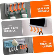 Multi-Purpose Hook up Wall Mounted Hook Towel Hook Rack Foldable Wall Hooks Mobile Holder Stand Towel Hangers Wall Mounted Coat Rack Foldable Hook, Mobile Stand - Goyaldeal.com