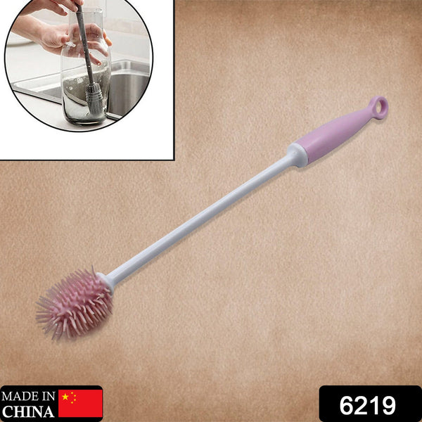 Silicone Bottle Brush Cleaner Brush for Hydro Flask/Vacuum Sports Bottle Vases/Glassware/Water Bottle Cleaner Brushes, for Washing Water Bottle - Goyaldeal.com