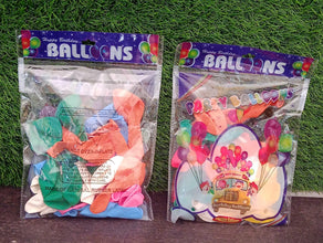 Multicolor Balloons Kinds of Latex Balloons for Birthday / Anniversary / Valentine's / Wedding / Engagement Party Decoration Birthday Decoration Items for Kids Multicolor (24 Pcs Set) - Goyaldeal.com