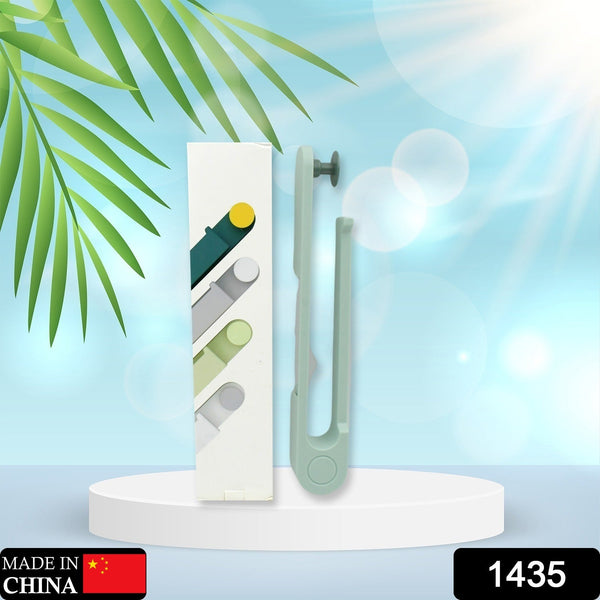 Modern Wall Rack: Round Hook Towel Holder (Durable Plastic, 1 Pc) - Goyaldeal.com