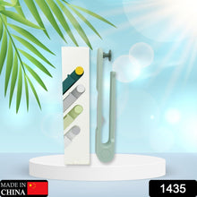 Modern Wall Rack: Round Hook Towel Holder (Durable Plastic, 1 Pc) - Goyaldeal.com