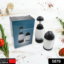 Multifunctional  Vegetable Fruit Chopping Grater Slicer, Manual Vegetable Onion Chopper Cutter Food Squeezer Hand Grinder Garlic Grinder Meat Chopper Kitchen Tool - Goyaldeal.com