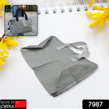 Multi-Purpose Large Capacity Bag, Heavy Duty Large Bag with Zip Closure, Bags Women Grocery Shopping Bags with Handles for Outdoor Travel, Home Improvement - Goyaldeal.com