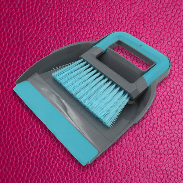 Plastic Cleaning Broom Brush and Dustpan Set Desktop Broom Sweep Cleaning Brush Dust Pan Car Keyboard Cleaning Household Dust Pan, Supdi (1 Set) - Goyaldeal.com