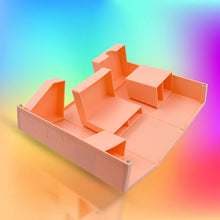 Multi-Purpose Pen Holder, Foldable Magnetic Kawaii Desk Pen Holder Pencil Makeup Storage Box Desktop Organizer Stand Case School Office Stationery - Goyaldeal.com