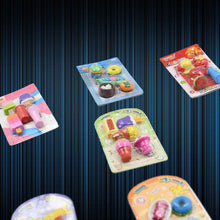 Mix Design Fancy Erasers Set – Colorful & Stylish Erasers for Kids, Birthday Gift & School Prize (1 Set) - Goyaldeal.com