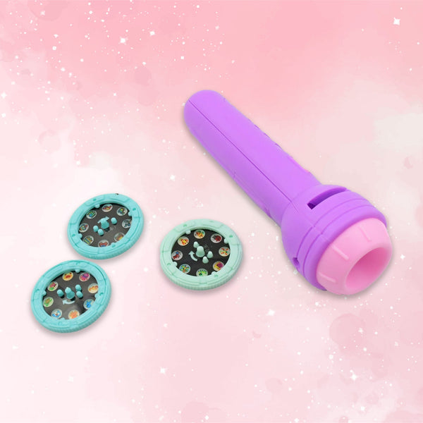Mini Slide Projector for Kids (3 Slides): Projector Torch, Animated Patterns - Goyaldeal.com
