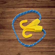 Multipurpose Ultra Flexible Bungee Rope, Luggage Strap, Bungee Cord With And Plastic J Shape Hooks (2 Pc) - Goyaldeal.com
