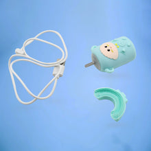 Electric Toothbrush With Light & Music, Kids U-Shaped 360Â° USB Rechargeable Plastic Automatic Toothbrush Portable Adjustable Cleaning Whitening Toothbrush with USB Charging Function Plastic + ABS for Kids - Goyaldeal.com