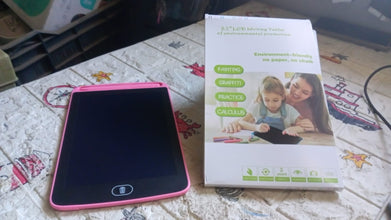 Portable LCD Writing Board Slate Drawing Record Notes Digital Notepad with Pen Handwriting Pad Paperless Graphic Tablet for Kids (8.5 inch) - Goyaldeal.com