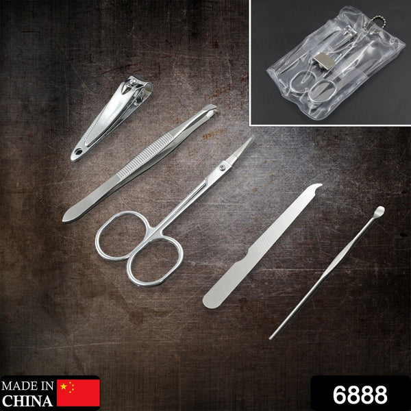 Professional 5-Piece Stainless Steel Nail Clippers Kit – Travel & Home - Goyaldeal.com