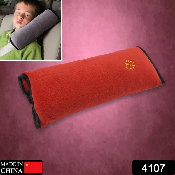 Child Safety Belt Cushion Universal Car Seat Belt Cushion Adjustable Support for Neck and Shoulder in Car when Sleeping for Children and Adults (1 Pc) - Goyaldeal.com