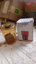 Glass Coffee Mug with Straw & Lid: Perfect for Home & Travel - Goyaldeal.com