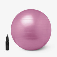 Anti Burst 65 cm Exercise Ball with Inflation Pump, Non-Slip Gym Ball, for Yoga, Pilates, Core Training Exercises at Home and Gym- Suitable for Men and Women - Goyaldeal.com