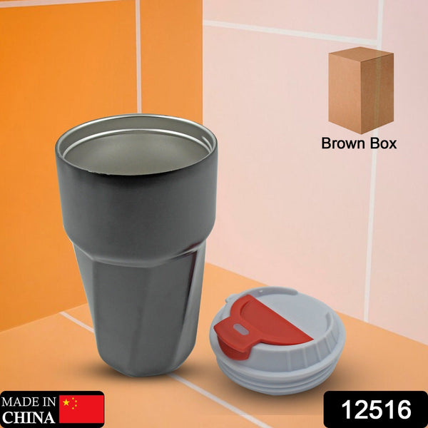 Stainless Steel Vacuum Insulated Travel Mug with Lid (1 Pc) - Coffee, Tea - Goyaldeal.com