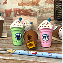 2In1 3D Cute Coffee Or Ice cream Shape sharpner Like Rotary Manual Pencil Sharpener for Kids  Ice Cream Style Office School Supplies, Back to School Gift for Students,Kids Educational Stationary kit, B'Day Return Gift (1 Pc) - Goyaldeal.com