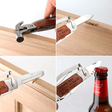 Fathers Day Gifts, Dad Birthday Gifts for Dad from Daughter Son, All in One Tools Hammer Multitool, Opener Screwdriver, Cool Gadget Christmas Gifts Stocking Stuffer for Men, Outdoor Camping - Goyaldeal.com