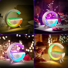 3-in-1 Multi-Function LED Night Lamp with Bluetooth Speaker, Wireless Charging, for Bedroom for Music, Party and Mood Lighting - Perfect Gift for All Occasions  blootuth speaker (Media Player) - Goyaldeal.com