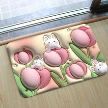 Stone Bath Mat Non Slip Anti Mould 3D Absorbent Bath Mats for Bathroom Stone Bath Mat Quick Dry Shower Mat (60X39CM) - Goyaldeal.com