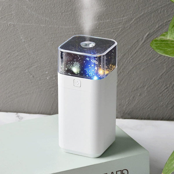 Star Night Light Projector Humidifier (300ml): Ultrasonic, LED Night Light, Kids Room - Goyaldeal.com